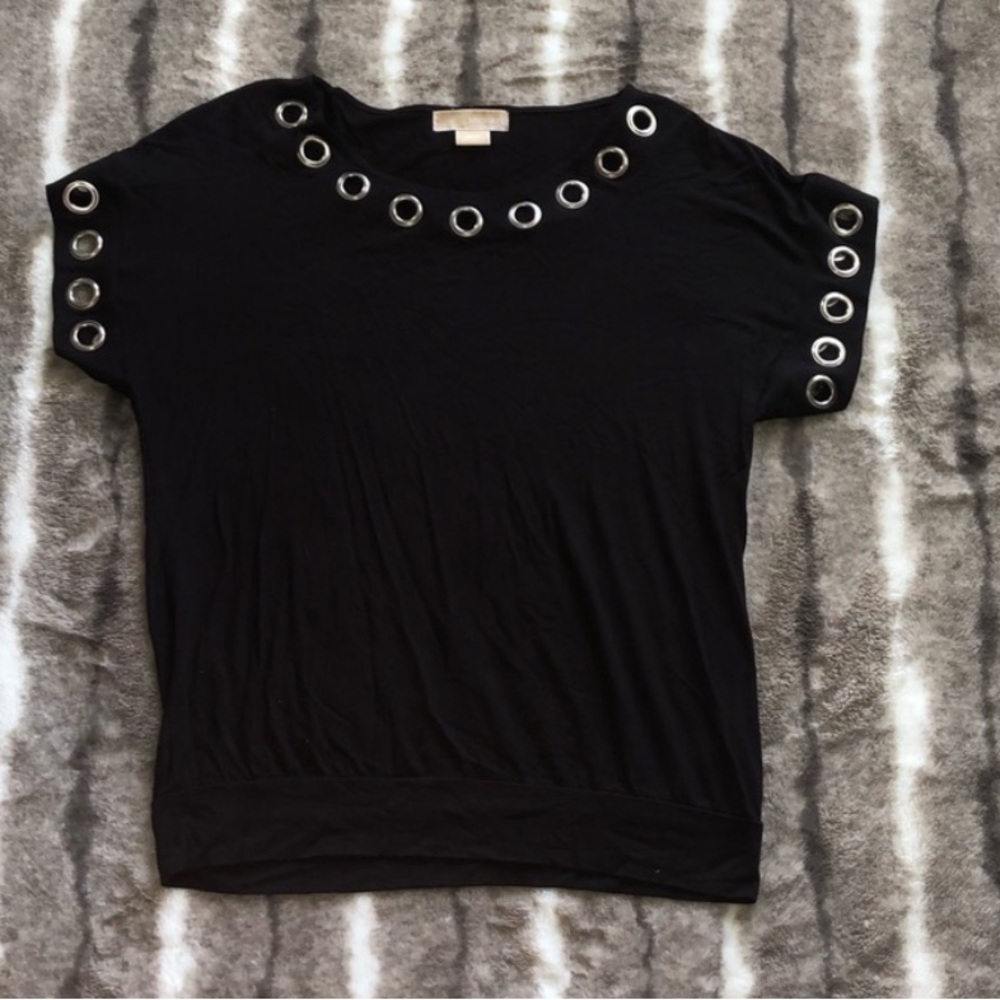 Michael Kors Grommet Shirt M